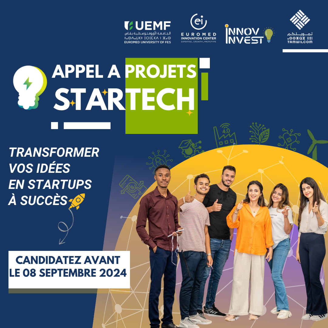 Lancement STARTECH - Bootcamps d'idéation